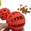 Dog Treat Ball - Interactive Rubber Toy