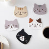 Cat Coaster Set - Silicone Cup Mat