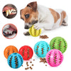 Dog Treat Ball - Interactive Rubber Toy