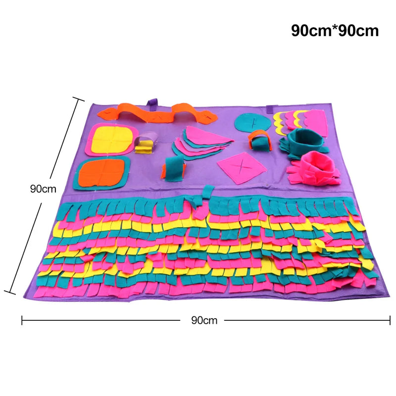 Pet Snuffle Mat - Stress Relief Training Blanket