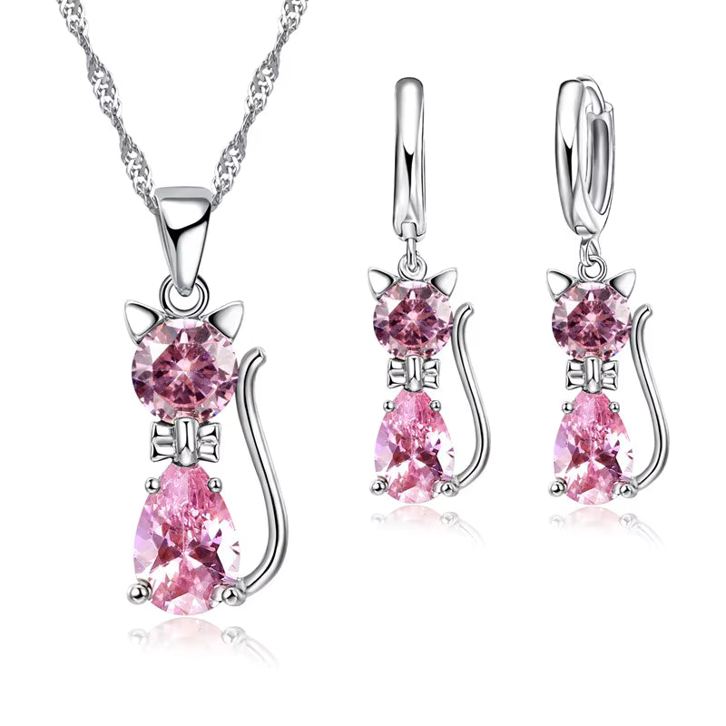 Cat Jewelry Sets
