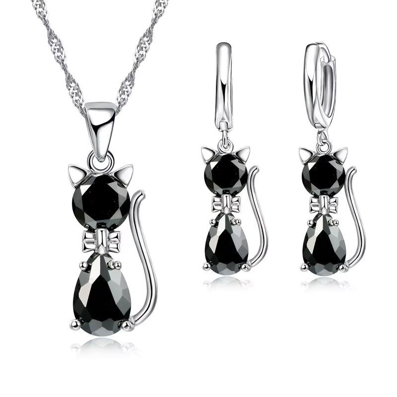 Cat Jewelry Sets