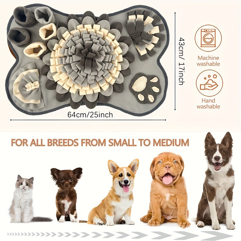 Dog Snuffle Mat - Interactive Feeding Pad