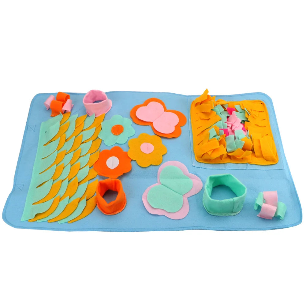 Pet Snuffle Mat - Stress Relief Training Blanket
