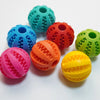 Dog Treat Ball - Interactive Rubber Toy