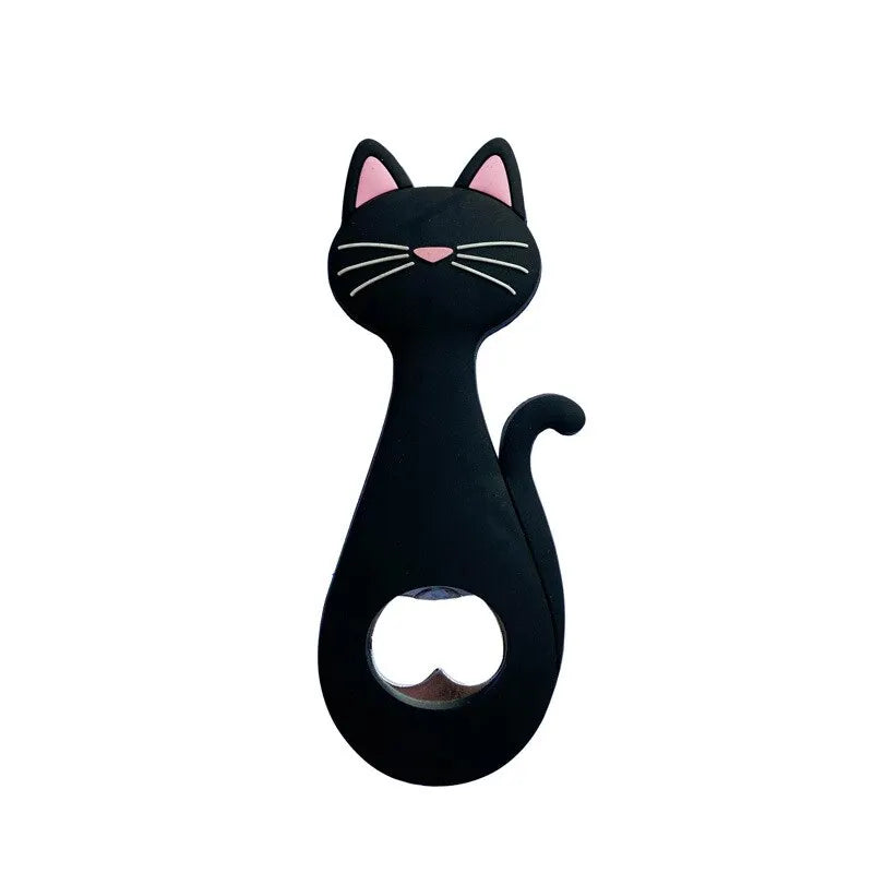Cat Bottle Opener - Fridge Magnet Gift
