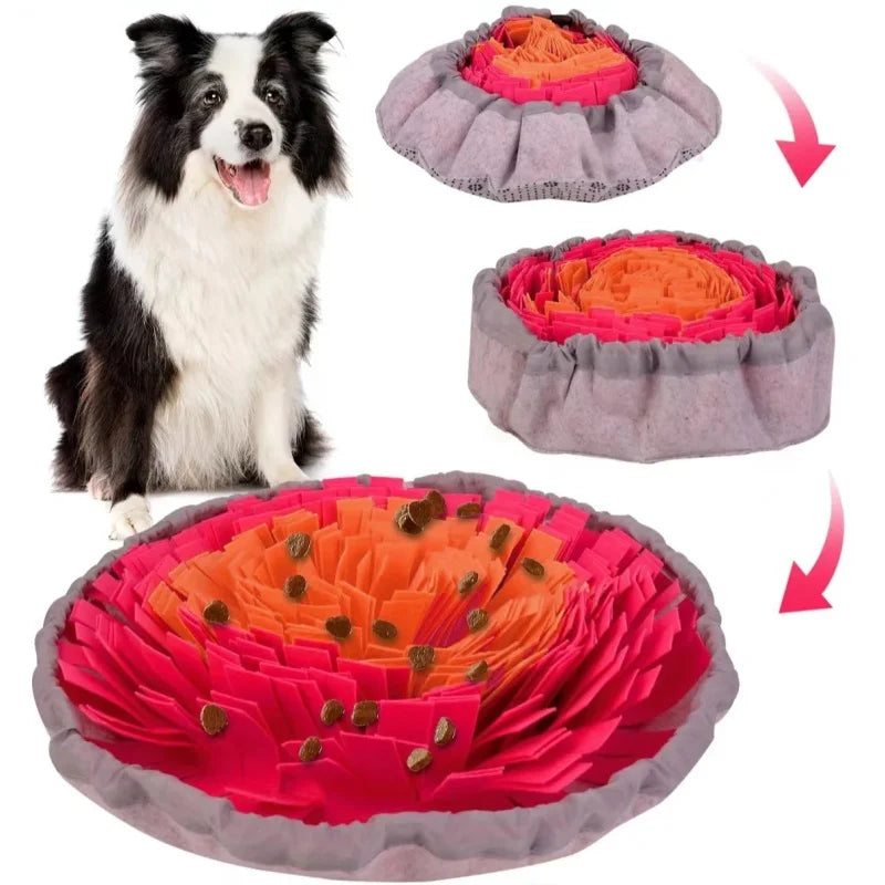 Foldable Pet Sniffing Mat - Dog Training Pad