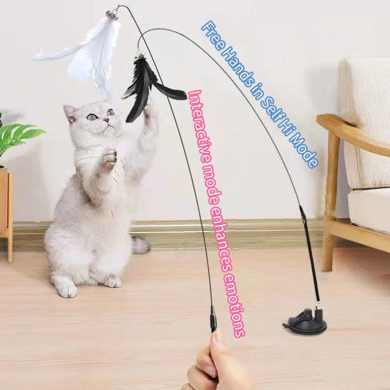 Interactive Cat Teaser Wand