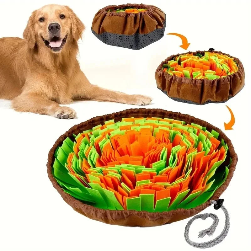 Foldable Pet Sniffing Mat - Dog Training Pad