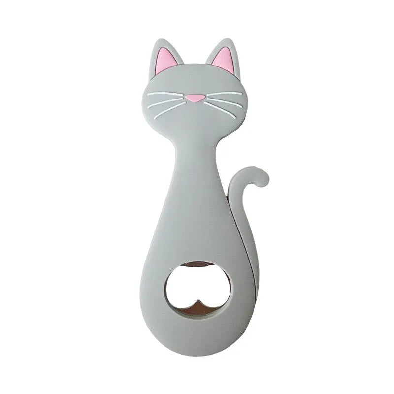 Cat Bottle Opener - Fridge Magnet Gift