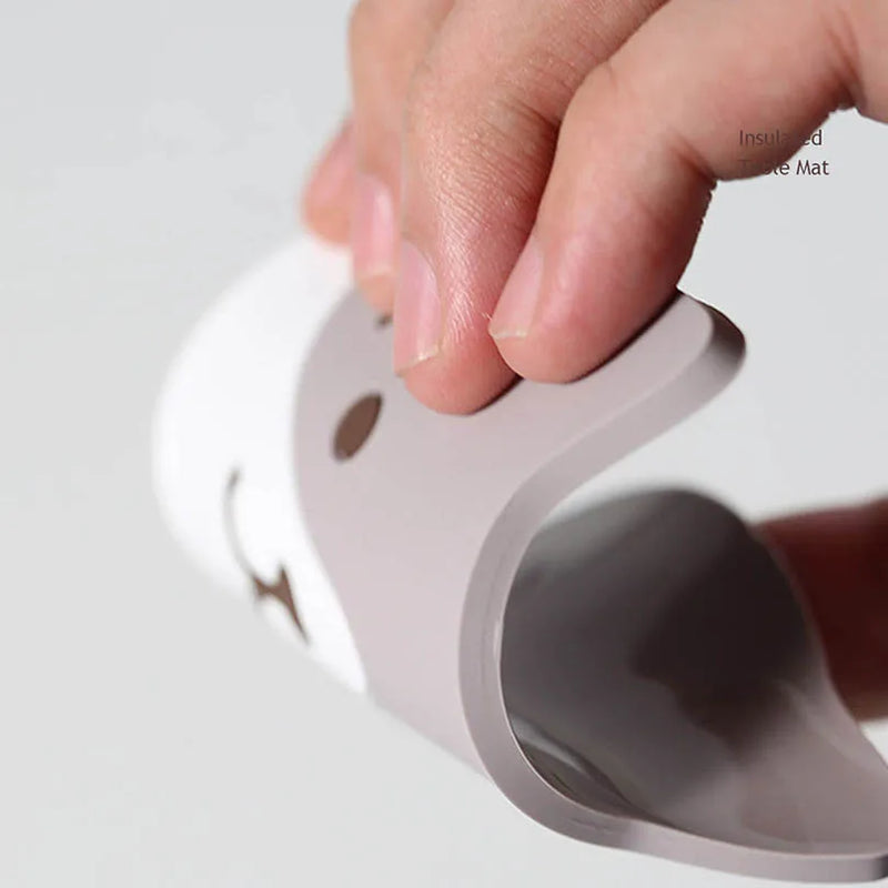 Cat Coaster Set - Silicone Cup Mat