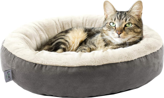 Calming Round Donut Pet Bed